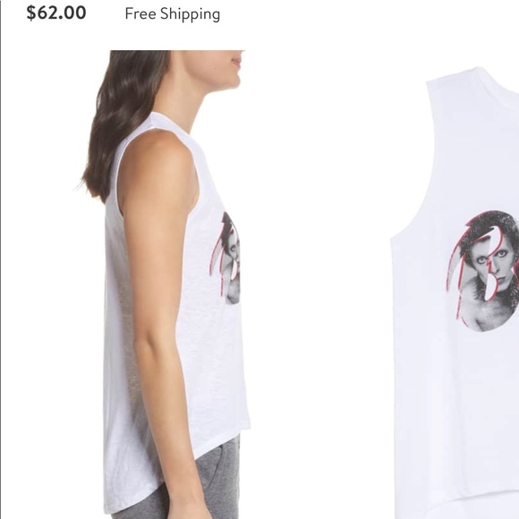BNWT David Lerner David Bowie Tank - Picture 2 of 6